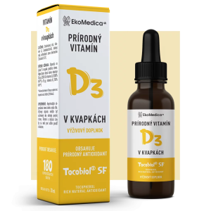 Vitamín D3 v kvapkách EkoMedica SK