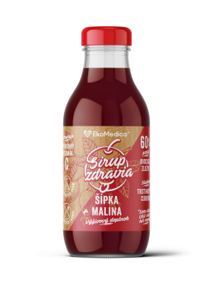 Sirup Zdravia Šípka + Malina